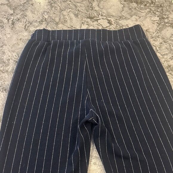 Urban Outfitters Navy Striped Trousers - Picture 4 of 6